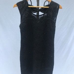 Sparkly Black Mini Dress! Never Worn!